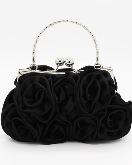 Luxury Demure Hand held rose bag dinner
