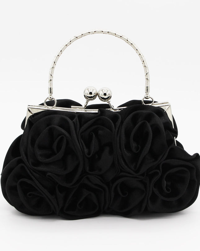 Luxury Demure Hand held rose bag dinner