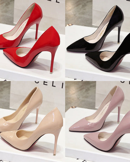 Demure Savage  nude high heels for women