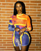 Variegated printing / L