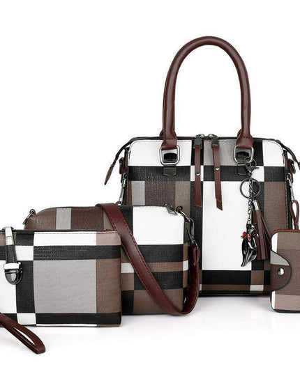 Luxury Demere   Handbags Plaid Women Bags Designer