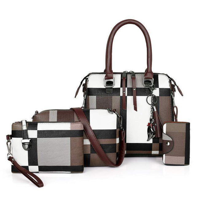 Luxury Demere   Handbags Plaid Women Bags Designer