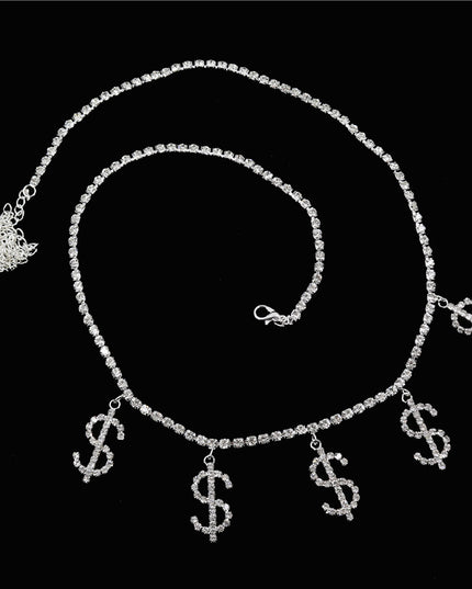 Demure belldoir Beach Charm Bikini Belly Chain Sexy Body Chain Jewelry