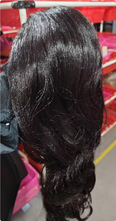 Fashionly demure Front Lace Wig  Long  Wave