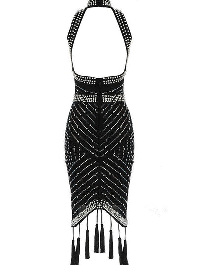 Jadore demure Tassel Dress