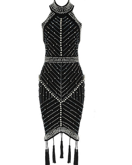 Jadore demure Tassel Dress