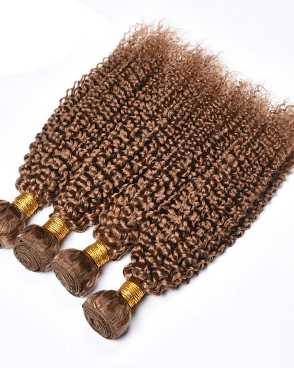 Fashionly demure kinky curly wave human hair