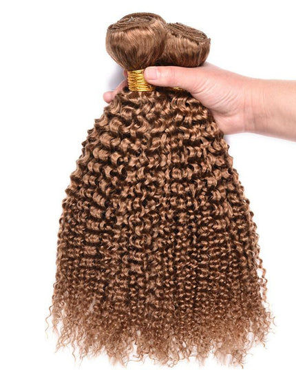 Fashionly demure kinky curly wave human hair