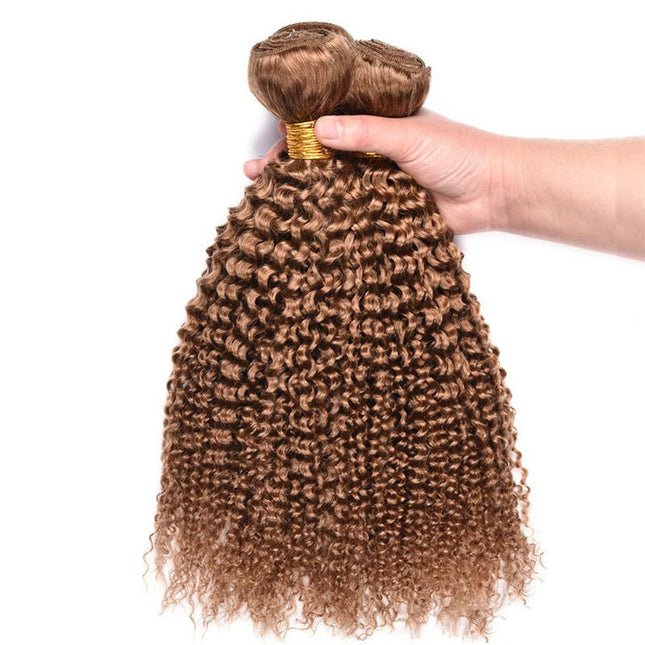 Fashionly demure kinky curly wave human hair