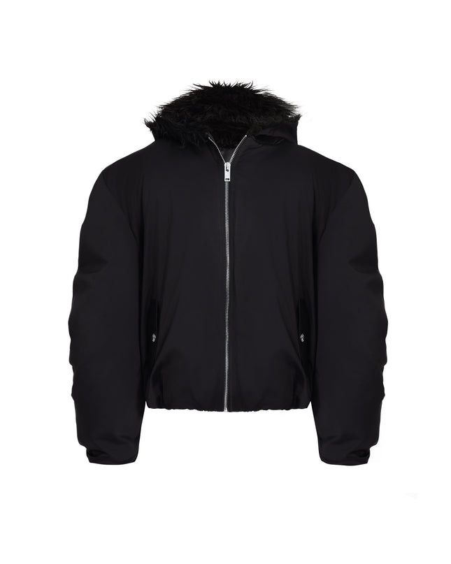 demure Fleece-lined Short Autumn , Waterproof Thickened Coat For Men