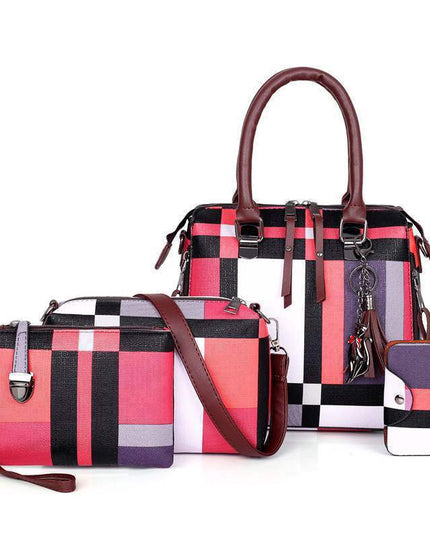 Luxury Demere   Handbags Plaid Women Bags Designer