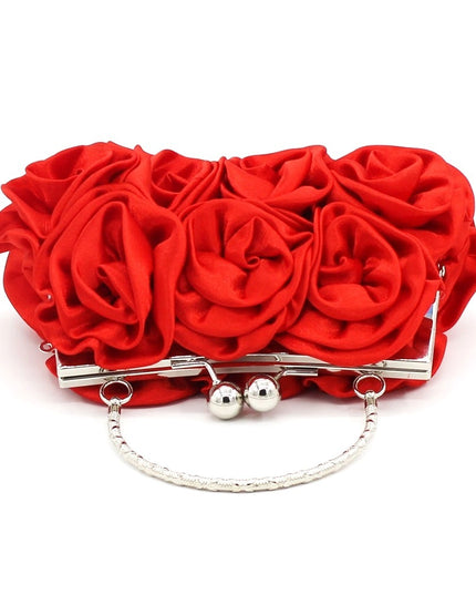 Luxury Demure Hand held rose bag dinner