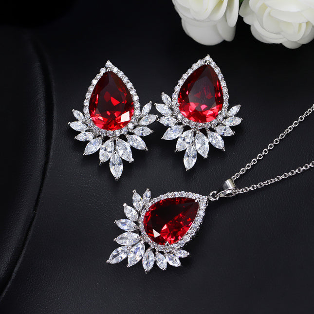 Demure belldoir jewelry chain, bridal banquet, dinner Jewelry Set