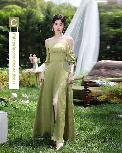 Jadore demure Green Bridesmaid Dress