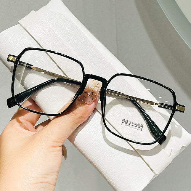 Demure Sin Style Plain Men And Women Myopia Glasses