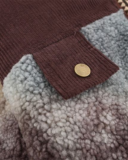 demure Lamb Wool Coat Fashion Men