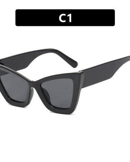 Demure Large Frame Cat Eye  Sunglasses