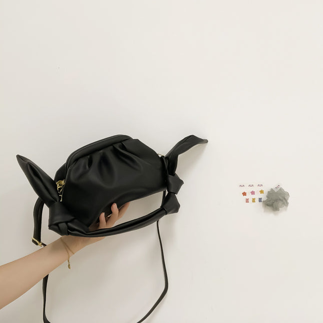 Luxury Demure Hand pleated cloud bag shoulder bag