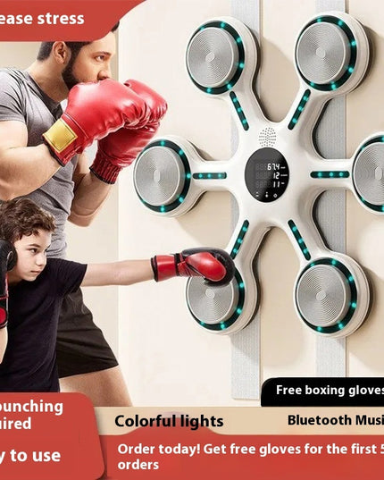 Demure X Smart Music Boxing Machine Wall Target Fitness