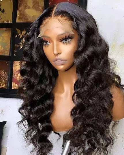Fashionly demure Front Lace Wig  Long  Wave