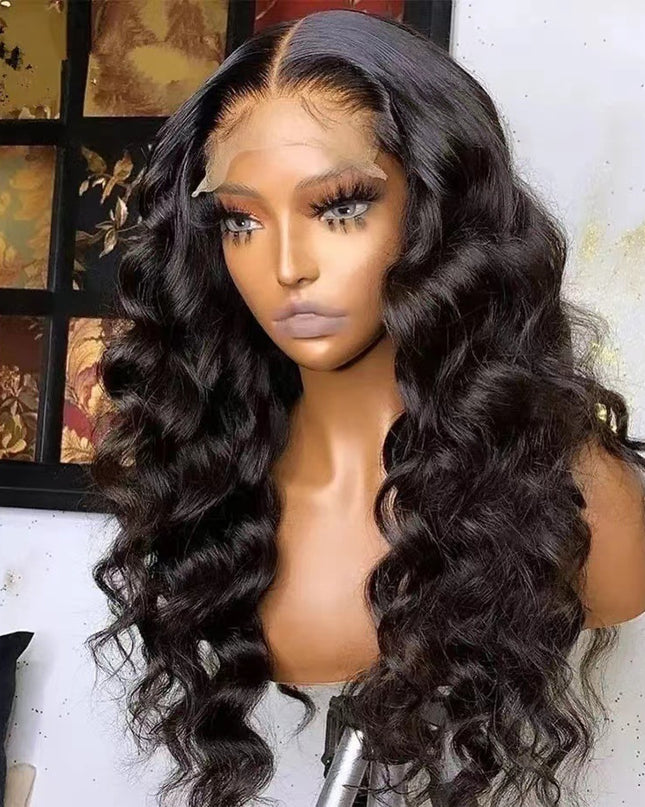 Fashionly demure Front Lace Wig  Long  Wave