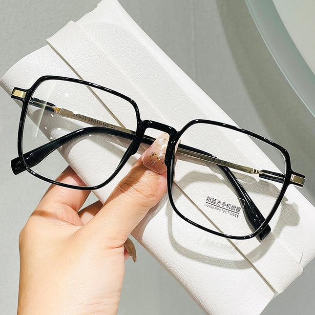 Demure Sin Style Plain Men And Women Myopia Glasses