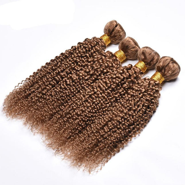 Fashionly demure kinky curly wave human hair
