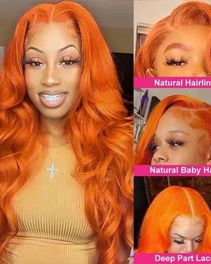 Fashionlu Dumere Front Lace Fashion Wavy Long Curly Hair Women's Wig