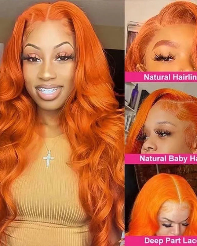 Fashionlu Dumere Front Lace Fashion Wavy Long Curly Hair Women's Wig