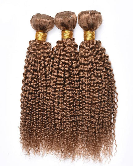 Fashionly demure kinky curly wave human hair