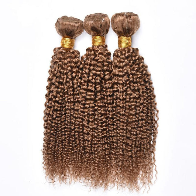 Fashionly demure kinky curly wave human hair