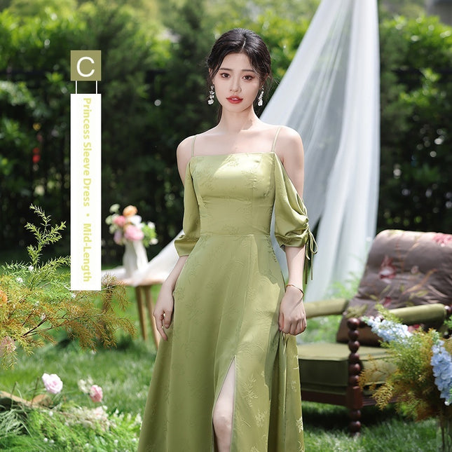 Jadore demure Green Bridesmaid Dress