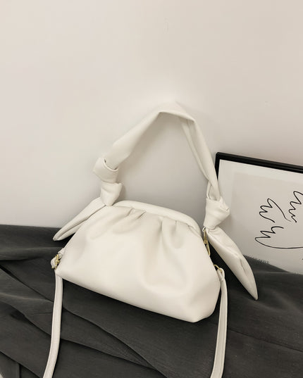 Luxury Demure Hand pleated cloud bag shoulder bag
