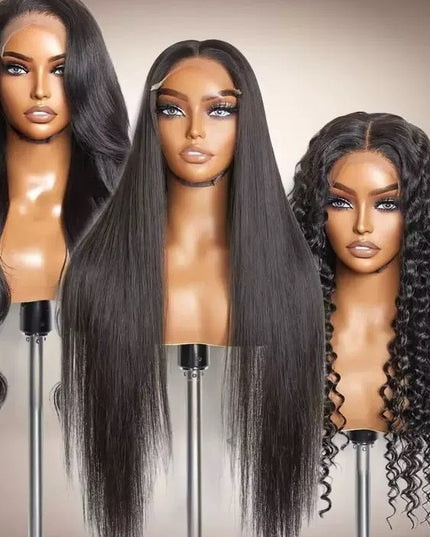 fashionly demure European  Front Lace Synthetic Wigs