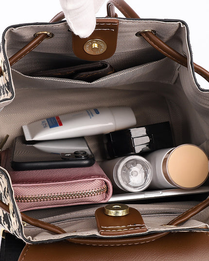 Luxury Demure   Backpack Women High Capacity