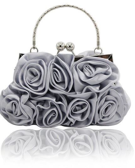 Luxury Demure Hand held rose bag dinner