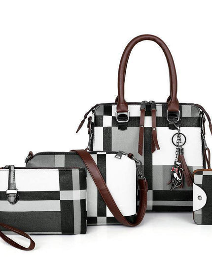 Luxury Demere   Handbags Plaid Women Bags Designer