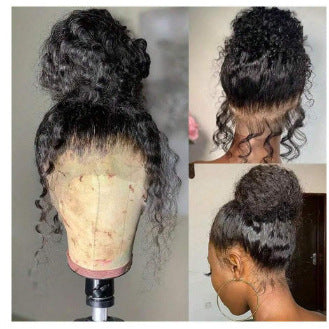 fashionly demure European  Front Lace Synthetic Wigs