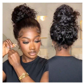 fashionly demure European  Front Lace Synthetic Wigs