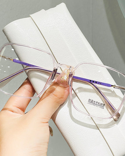 Demure Sin Style Plain Men And Women Myopia Glasses
