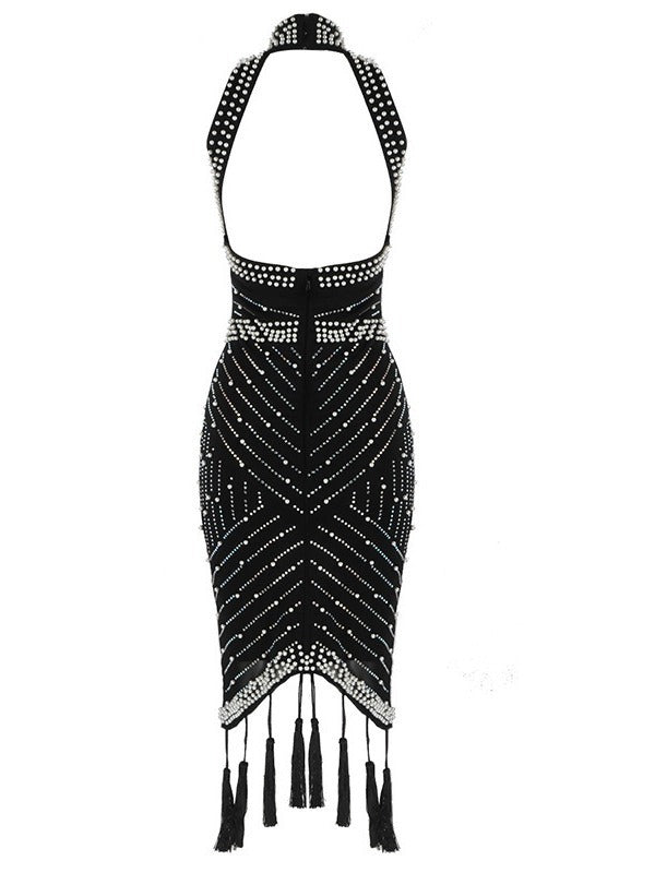 Jadore demure Tassel Dress