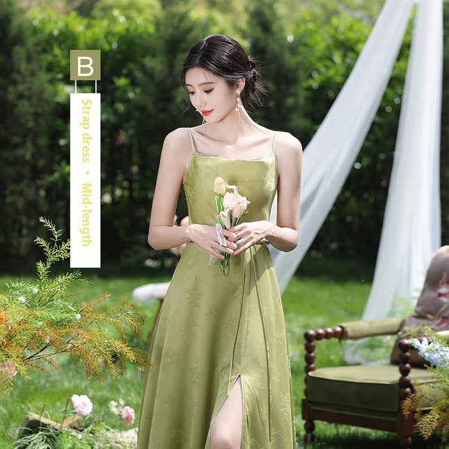 Jadore demure Green Bridesmaid Dress