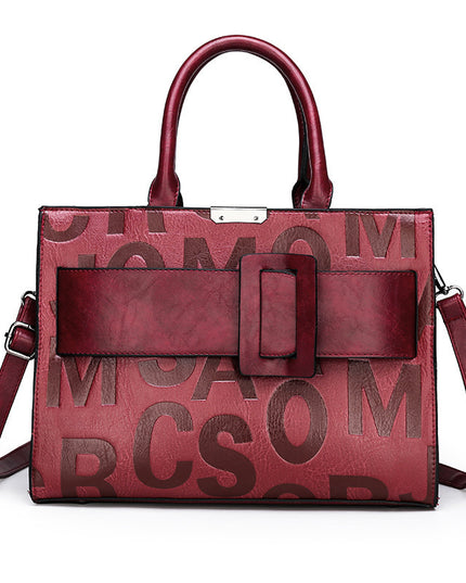 Luxury Demure Quality Leather Women Shoulder Crossbody