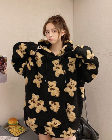 demure Winter Padded Hooded Clothes Trendy