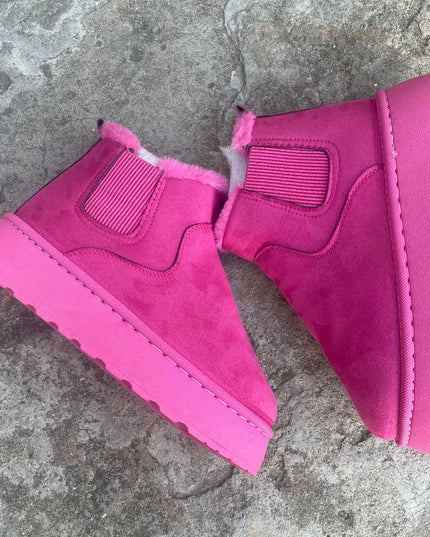 Demure savage Winter Snow Boots Fashion  Thick-soled Cotton