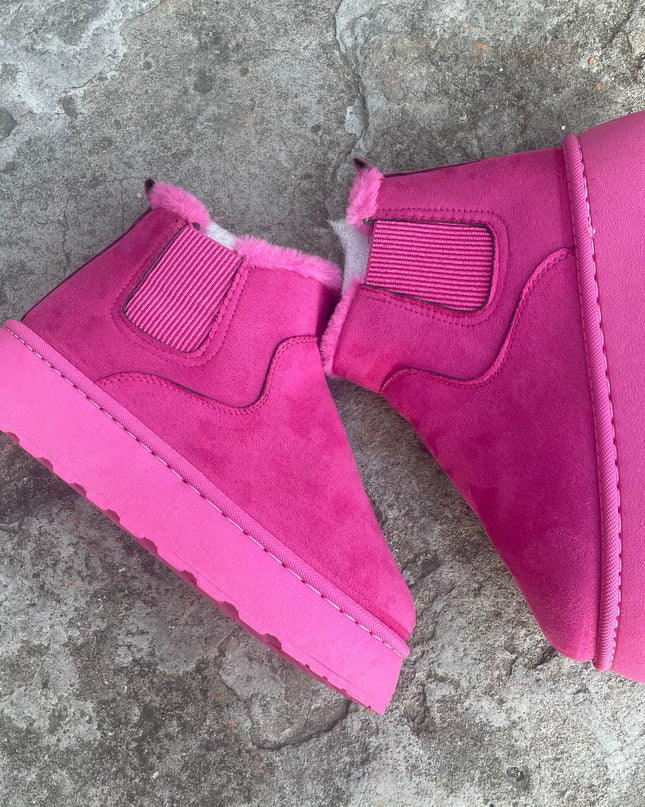 Demure savage Winter Snow Boots Fashion  Thick-soled Cotton