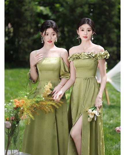 Jadore demure Green Bridesmaid Dress