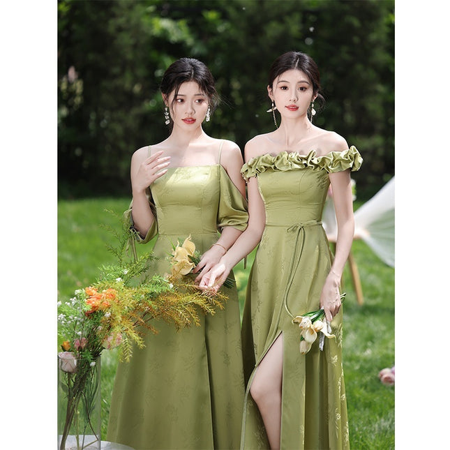 Jadore demure Green Bridesmaid Dress