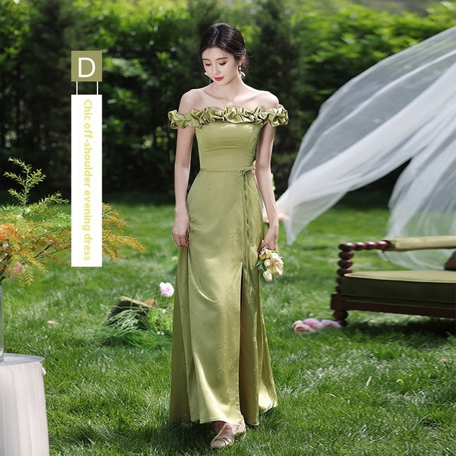 Jadore demure Green Bridesmaid Dress